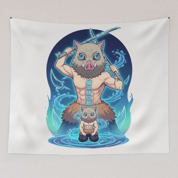 Item preview, Inosuke Hashibira: The Beast Breather Anime Art designed and sold by Innova_Creations.