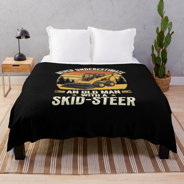 Item preview, Never Underestimate An Old Man With A Skid-Steer Construction Equipment designed and sold by SofenArt.