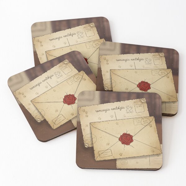 Item preview, Nostalgic Love Mail Vintage Postcard Wax Seal designed and sold by VisualRotaStudio .