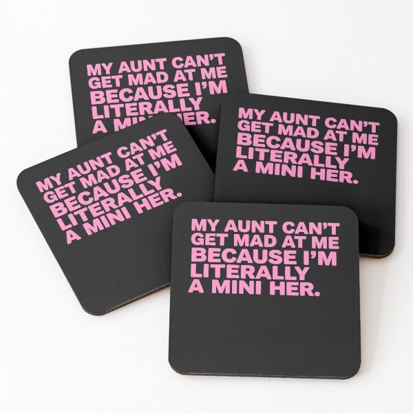 Item preview, My Aunt Can't Get Mad At Me Because I'm Literally A Mini Her. designed and sold by SofenArt.
