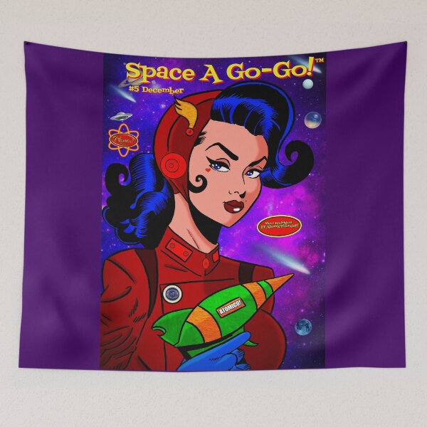 Item preview, SPACE A GO-GO™5 designed and sold by DrAtomicThunder.
