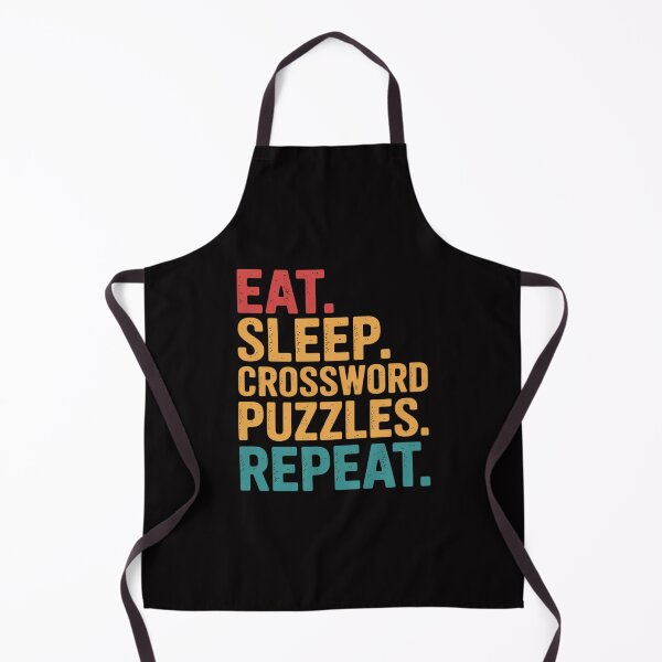 Item preview, Eat Sleep Crossword Puzzles Repeat Crossword designed and sold by demarioTTS.
