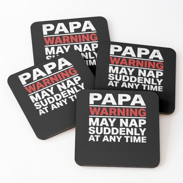 Item preview, Papa Warning May Nap Suddenly At Any Time Father's Day Dad designed and sold by SofenArt.
