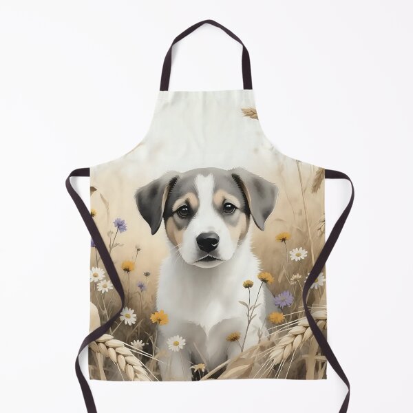 Item preview, Puppy dog playing in a field.  designed and sold by Nomad-Maynard.