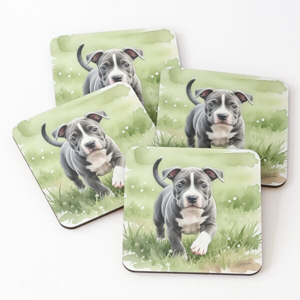 Item preview, Puppy dog playing in a field.  designed and sold by Nomad-Maynard.