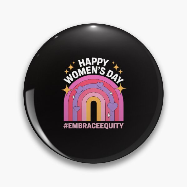 Item preview, Womens Happy Women's Day 2026 Embrace Equity Rainbow 8 March 2026 designed and sold by portcrysral.