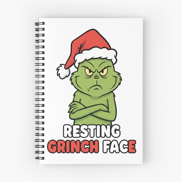 Item preview, Grinch Christmas Pun Illustration Art designed and sold by EllsLittleStore.