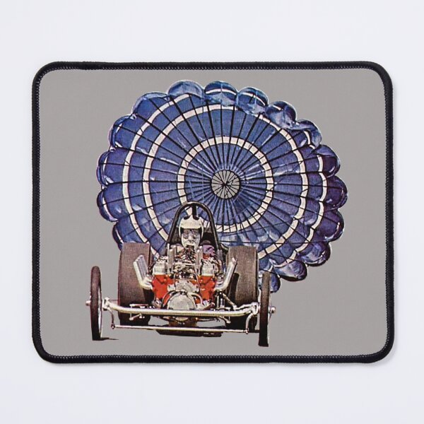 Item preview, 1960s dragster and parachute designed and sold by hotroddude.