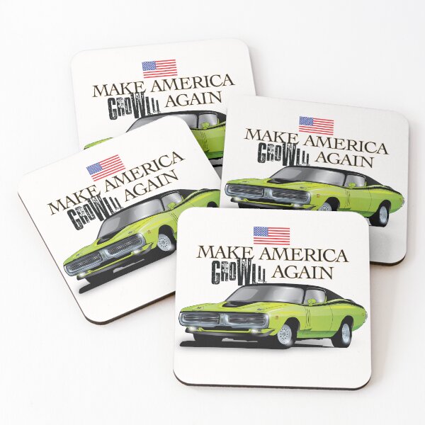 Item preview, Make America Growl Again 71 Charger designed and sold by ArtWithImpact.