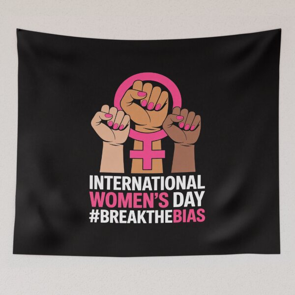 Item preview, Three Hand International Women's Day Happy Women's Day 2026 designed and sold by portcrysral.