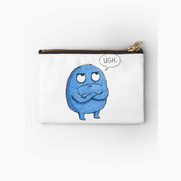 Item preview, Grumpy Blue Monster designed and sold by PoolsidePaws.