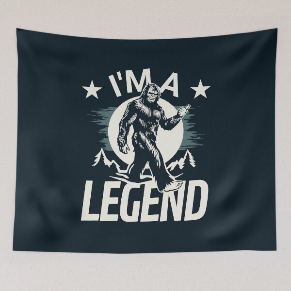 Item preview, I'm a Legend - Bigfoot Edition designed and sold by RottenAppleShop.