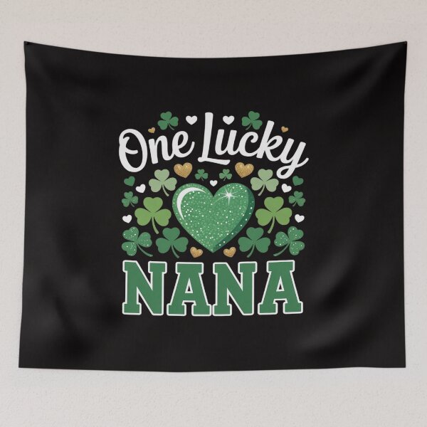 Item preview, St Patricks Day Women's Shamrock Buffalo Plaid Lucky Nana designed and sold by portcrysral.