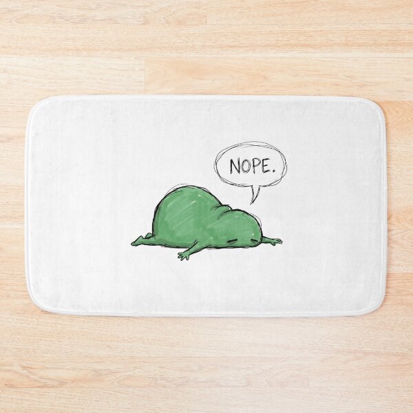 Item preview, Lazy Green Monster designed and sold by PoolsidePaws.