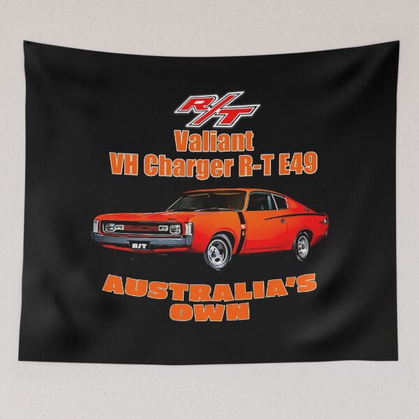 Item preview, Valiant VH Charger R T E49 Australian Muscle Car Artwork designed and sold by Michael van der Hoorn.