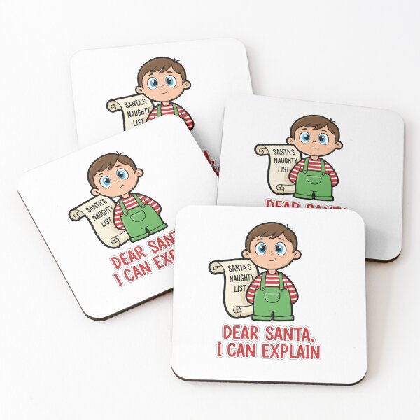 Item preview, Funny Christmas Kid Naughty List Illustration Artist  designed and sold by EllsLittleStore.