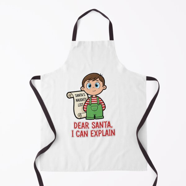 Item preview, Funny Christmas Kid Naughty List Illustration Artist designed and sold by EllsLittleStore.