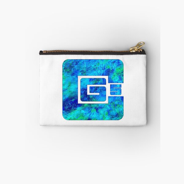 Item preview, cg5 blue grunge textured logo designed and sold by ramwebroom.
