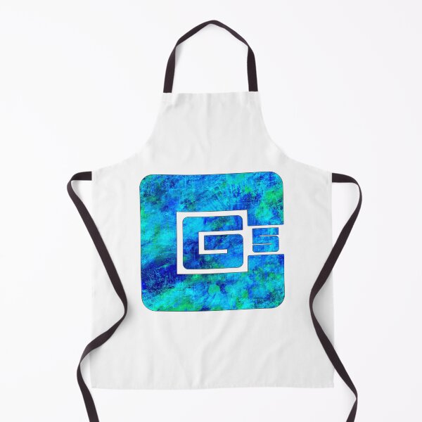 Item preview, cg5 blue grunge textured logo designed and sold by ramwebroom.