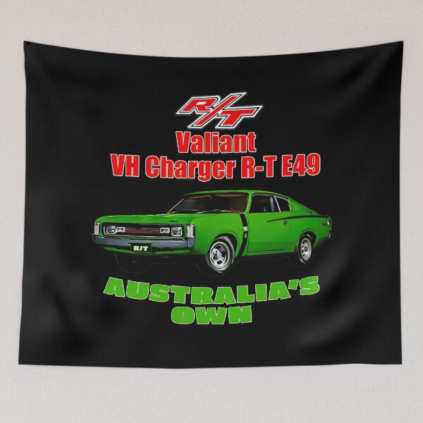 Item preview, Valiant VH Charger R/T E49 Australian Muscle Car Artwork designed and sold by Michael van der Hoorn.