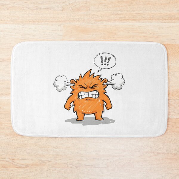 Item preview, Angry Spiky Monster designed and sold by PoolsidePaws.