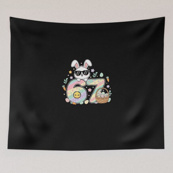Item preview, Happy Easter Day 67 Bunny Six Seven Easter 6 7 Easter Kids  designed and sold by Intomindfood.