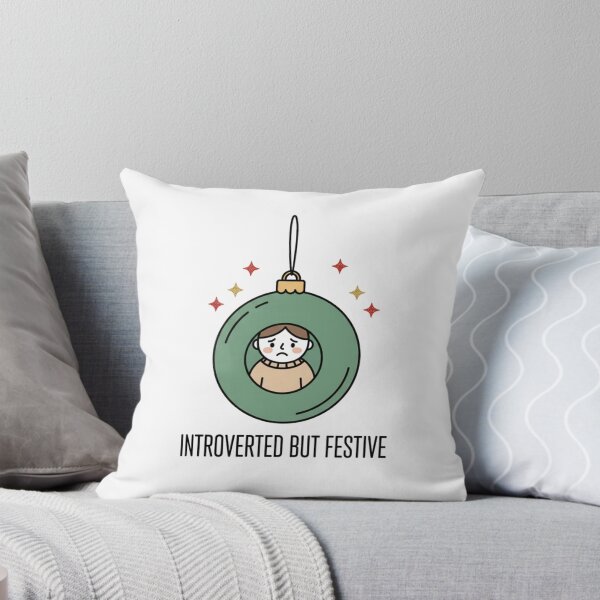 Item preview, Funny Introvert Holiday Movie Marathon Art designed and sold by EllsLittleStore.