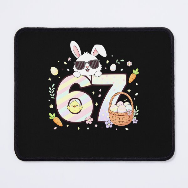 Item preview, Happy Easter Day 67 Bunny Six Seven Easter 6 7 Easter Kids designed and sold by Intomindfood.