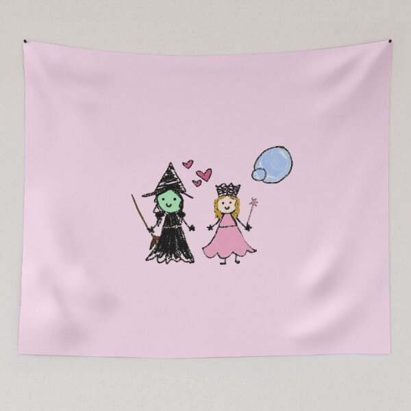 Item preview, Glinda and Elphaba Sketch designed and sold by peachkeen88.