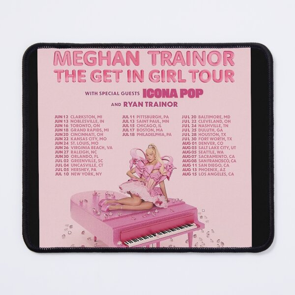Item preview, Meghan The Get in Girl Tour dates 2026 osengin designed and sold by deurns.