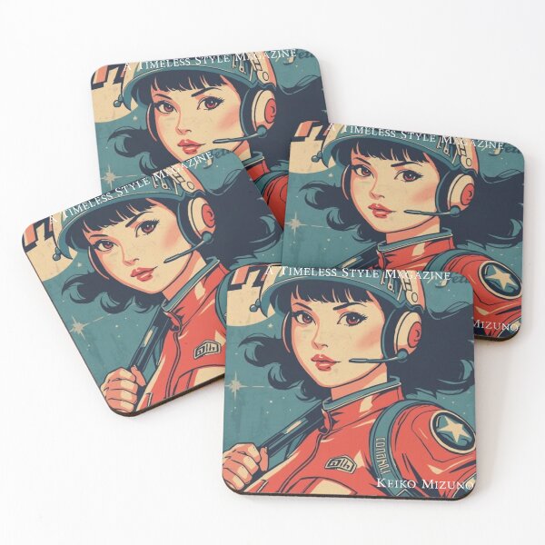 Item preview, Vintage Female Astronaut Japan  designed and sold by Vintage City.