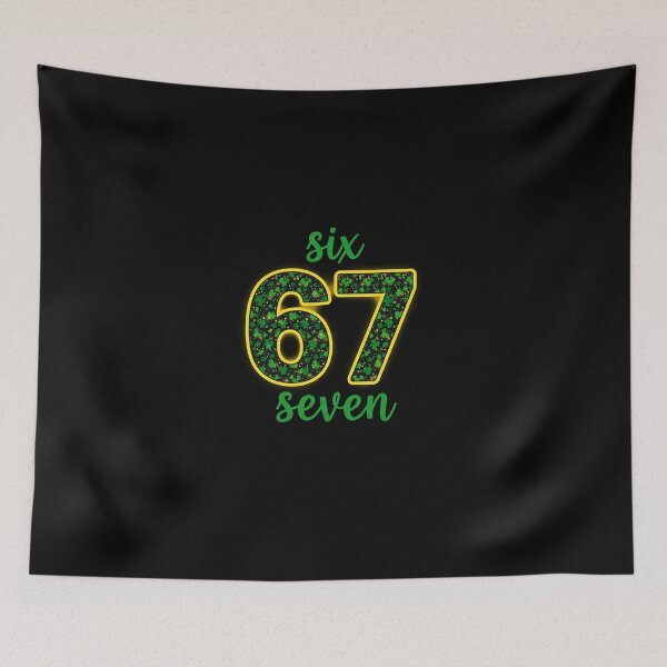 Item preview, Six Seven Gen Meme Lucky 67 Shamrock Leprechaun  designed and sold by Intomindfood.
