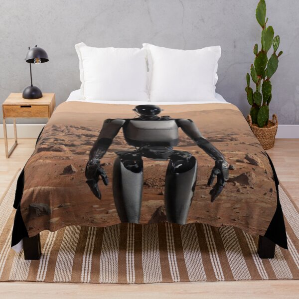Item preview, tesla humanoid robot art designed and sold by TEEJAMBOREE.