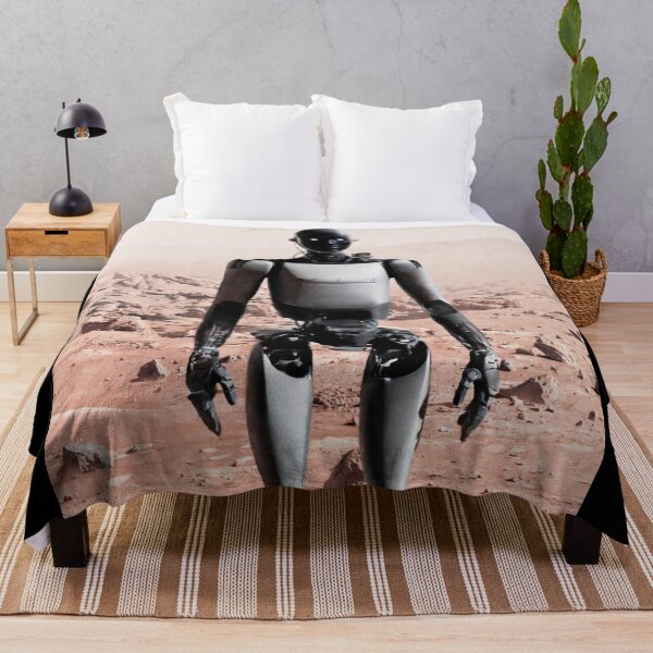 Item preview, tesla humanoid robot art designed and sold by TEEJAMBOREE.