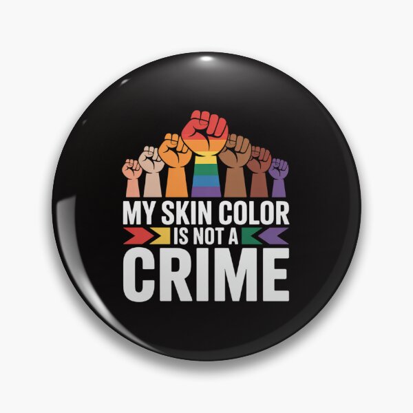 Item preview, My Skin Color Is Not Crime Black History Month Afro Queen designed and sold by ForestMmost.