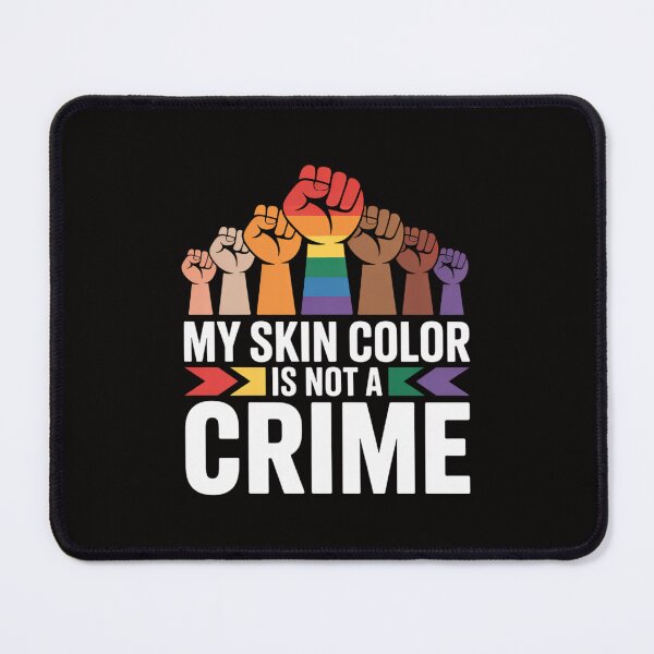 Item preview, My Skin Color Is Not Crime Black History Month Afro Queen designed and sold by ForestMmost.
