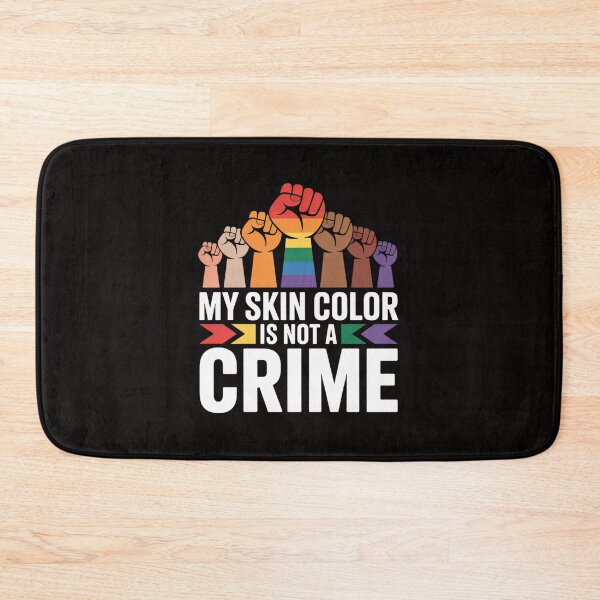Item preview, My Skin Color Is Not Crime Black History Month Afro Queen designed and sold by ForestMmost.