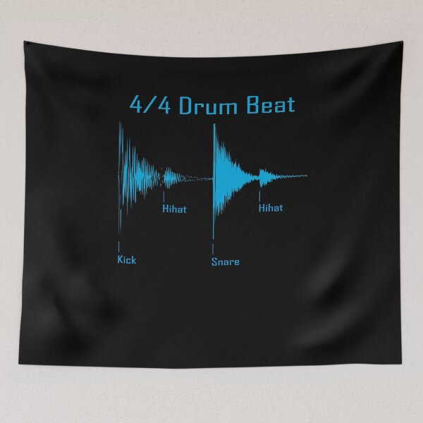 Item preview, Waveform Drum Samples Beat Maker Kick Snare Hihat designed and sold by Tengerimalac75.