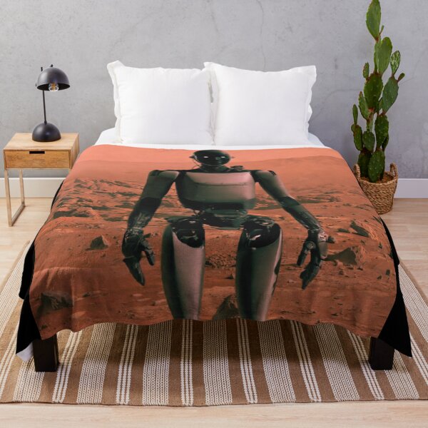 Item preview, tesla humanoid robot art designed and sold by TEEJAMBOREE.