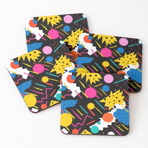 Item preview, Pop Art Pink, Blue And Yellow Vibrant Abstract designed and sold by DEC02.