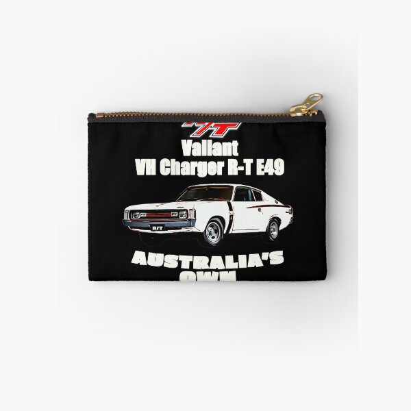 Item preview, Valiant VH Charger R T E49 in White  Australian Muscle Car Artwork designed and sold by Michael van der Hoorn.