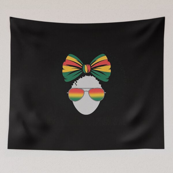 Item preview, Middle School Principal Women Messy Bun Black History Month designed and sold by ForestMmost.