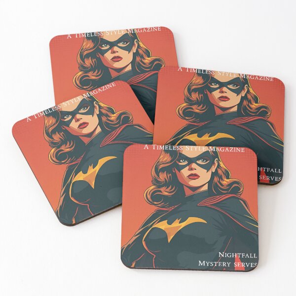 Item preview, Vintage Female Dark Superhero  designed and sold by Vintage City.