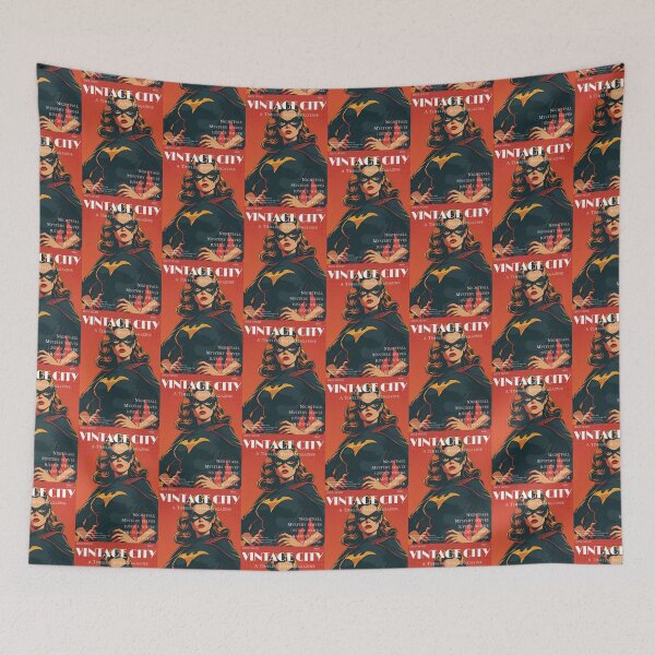 Item preview, Vintage Female Dark Superhero  designed and sold by Vintage City.