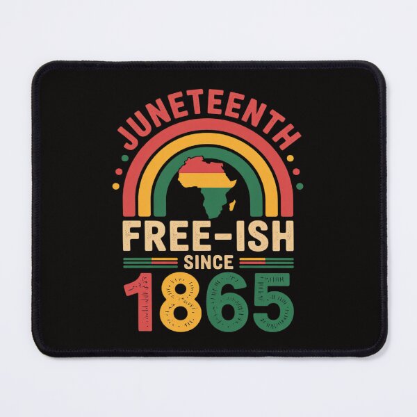 Item preview, Juneteenth Free-ish Since 1865 Rainbow Juneteenth 1865 designed and sold by ForestMmost.