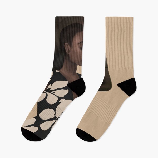 Item preview, Woman in Bold Print with Black Horse designed and sold by Branka Kodzoman.