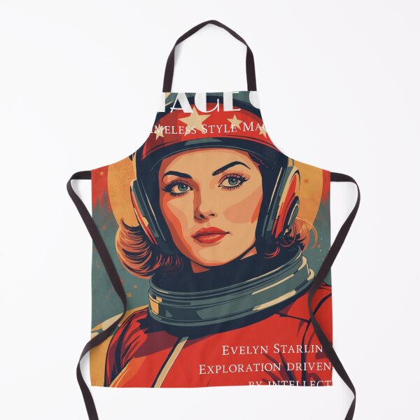 Item preview, Vintage Woman Red Star Astronaut  designed and sold by Vintage City.