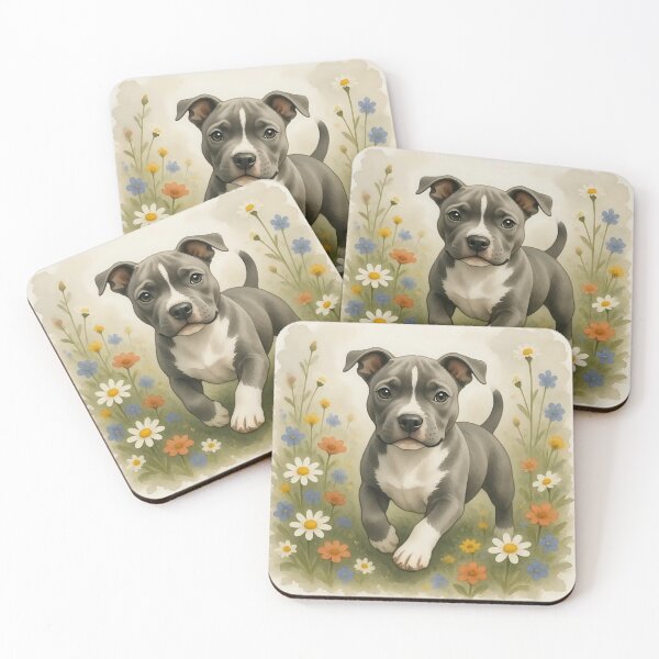 Item preview, Puppy dog playing in a field.  designed and sold by Nomad-Maynard.