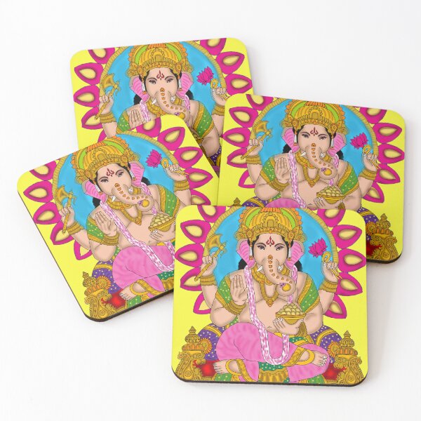 Item preview, Ganesha Design – Modern Hindu Elephant God Art designed and sold by Harshit_Digital_Arts.