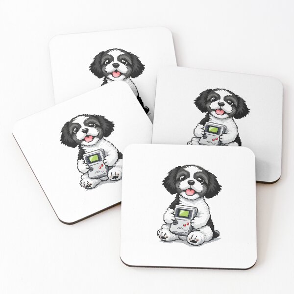 Item preview, Pixel Gamer Dog Shirt – Retro 8-Bit Puppy Gaming Tee | Cute Pixel Art Dog Lover Gift designed and sold by OreoStudio.